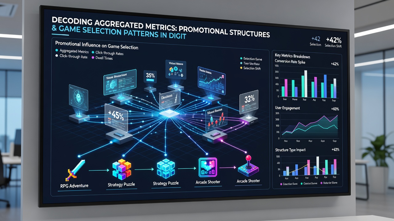 Visualization charts illustrating game selection pattern shifts after promotional campaigns in online gambling platforms