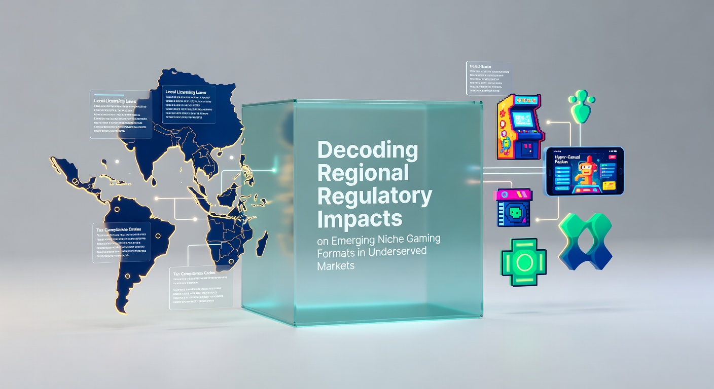 Global map highlighting regulatory differences across underserved gaming markets in Latin America, Africa, and Southeast Asia