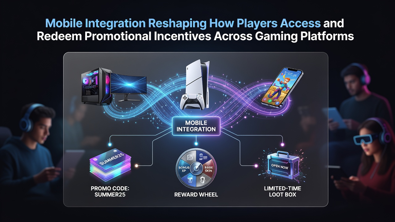 Mobile device displaying gaming app with active promotional offers and redemption interface