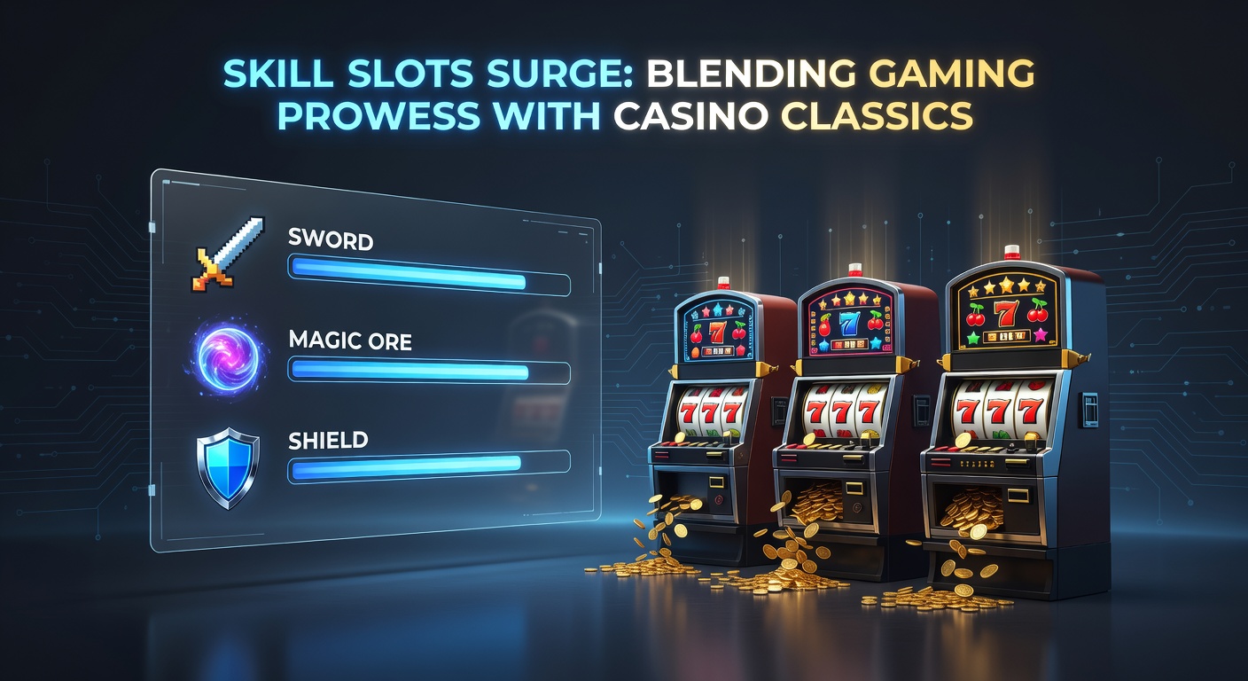 Close-up of a skill slot bonus round in action, with neon graphics, player inputs, and escalating multipliers on screen